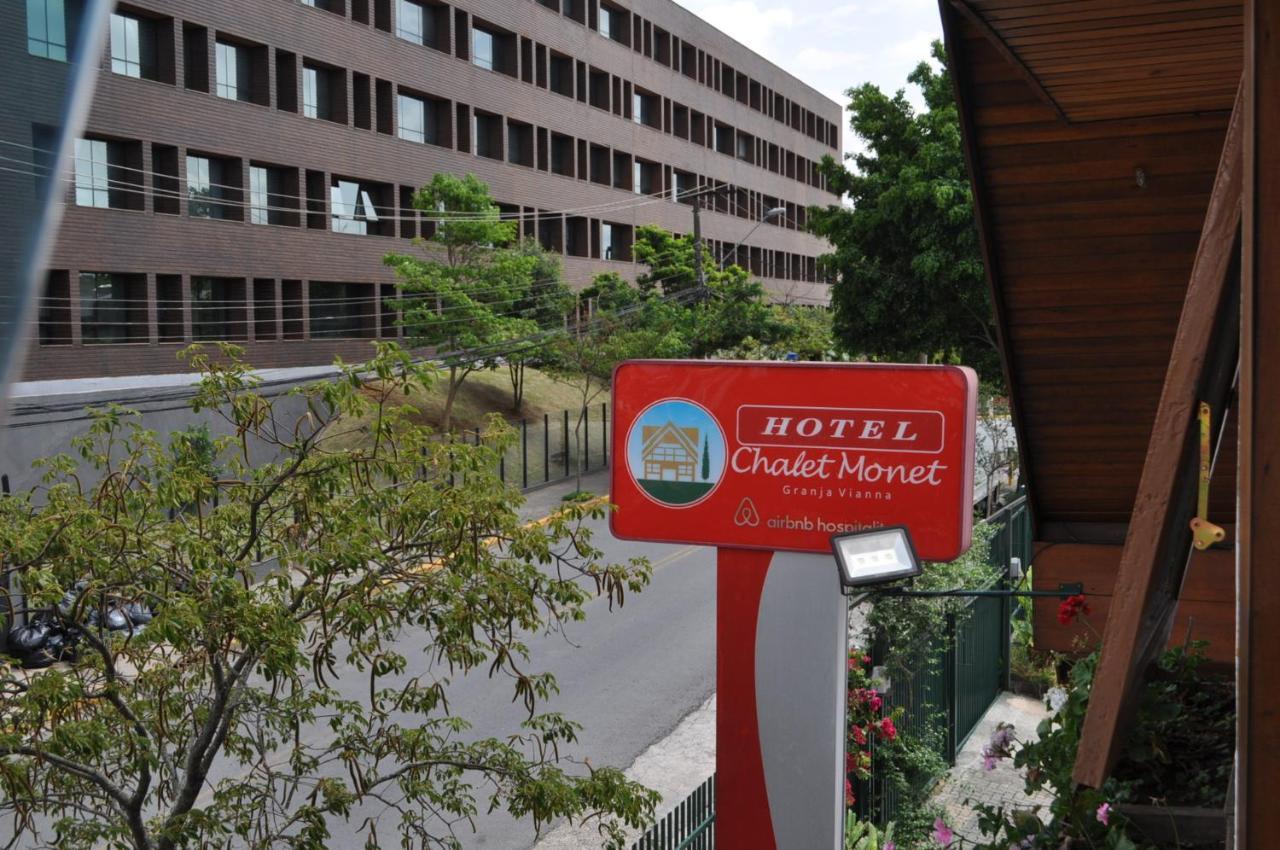 Hotel Chalet Monet - Granja Vianna Cotia  Exterior foto